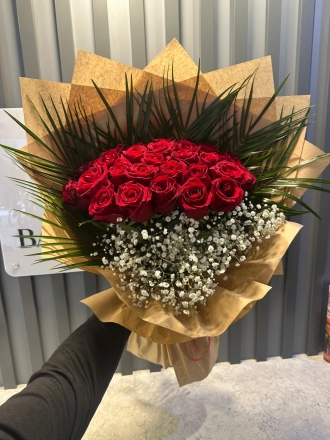 20 adet Kırmızı Gülden Buket