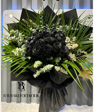 Siyah Gül Buketi